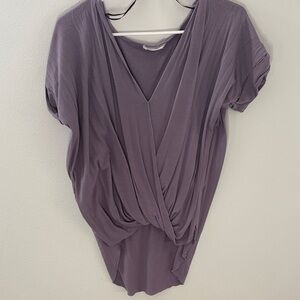 Elegant Purple Women's Top